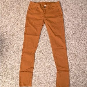 Red Camel Colored Denim Pants